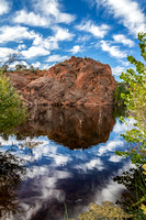 Red Rocks Reflection